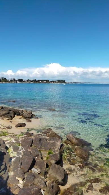 T2 Neuf Au Pied De La Plage Saint-Pierre-Quiberon Kültér fotó